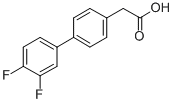 4-BIPHENYL-3',4'-DIFLUORO-ACETIC ACID CAS#: 886363-36-6