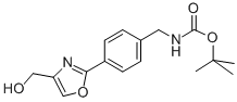 [4-(4-HYDROXYMETHYL-OXAZOL-2-YL)-BENZYL]-CARBAMIC ACID TERT-BUTYL ESTER CAS#: 886363-38-8