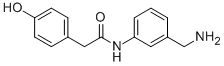 N-(3-AMINOMETHYL-PHENYL)-2-(4-HYDROXY-PHENYL)-ACETAMIDE CAS#: 886363-58-2