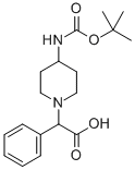 (4-N-BOC-AMINO-PIPERIDIN-1-YL)-PHENYL-ACETIC ACID CAS#: 886363-59-3