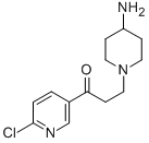 3-(4-AMINO-PIPERIDIN-1-YL)-1-(6-CHLORO-PYRIDIN-3-YL)-PROPAN-1-ONE CAS#: 886363-81-1