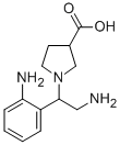 1-[2-AMINO-1-(2-AMINO-PHENYL)-ETHYL]-PYRROLIDINE-3-CARBOXYLIC ACID CAS#: 886363-85-5