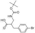 2-N-BOC-2-AMINOMETHYL-3-(4-BROMO-PHENYL)-PROPIONIC ACID CAS#: 886364-20-1