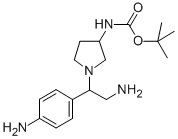 3-N-BOC-1-[2-AMINO-1-(4-AMINO-PHENYL)-ETHYL]-PYRROLIDINE CAS#: 886365-35-1