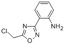 2-(5-CHLOROMETHYL-[1,2,4]OXADIAZOL-3-YL)-ANILINE CAS#: 886365-74-8