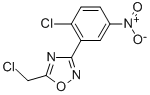 5-CHLOROMETHYL-3-(2-CHLORO-5-NITRO-PHENYL)-[1,2,4]OXADIAZOLE CAS#: 886365-77-1