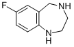 7-FLUORO-2,3,4,5-TETRAHYDRO-1H-BENZO[E][1,4]DIAZEPINE CAS#: 886366-21-8
