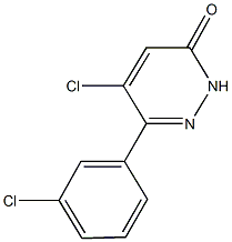 5-CHLORO-6-(3-CHLOROPHENYL)PYRIDAZIN-3(2H)-ONE CAS#: 886497-43-4