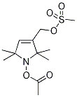 (1-Acetoxy-2,2,5,5-tetramethyl-δ-3-pyrroline-3-methyl) Methanesulfonate CAS#: 887352-13-8