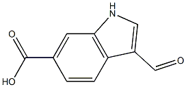 1H-Indole-6-carboxylic acid, 3-formyl- CAS#: 887576-06-9