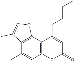 9-butyl-3,4-dimethylfuro[2,3-f]chromen-7-one CAS#: 858743-47-2