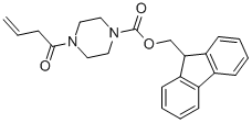 9H-FLUOREN-9-YLMETHYL 4-(3-BUTENOYL)TETRAHYDRO-1(2H)-PYRAZINECARBOXYLATE CAS#: 876728-43-7