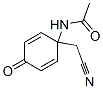 Acetamide,  N-[1-(cyanomethyl)-4-oxo-2,5-cyclohexadien-1-yl]- CAS#: 837373-82-7