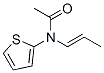 Acetamide,  N-(1E)-1-propenyl-N-2-thienyl-  (9CI) CAS#: 845742-88-3