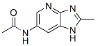 Acetamide,  N-(2-methyl-1H-imidazo[4,5-b]pyridin-6-yl)-  (9CI) CAS#: 882400-87-5