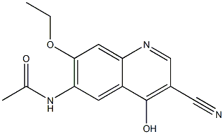 Acetamide, N-(3-cyano-7-ethoxy-4-hydroxy-6-quinolinyl)- CAS#: 848133-75-5