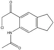 Acetamide, N-(6-chloroacetyl-5-indanyl)- (4CI) CAS#: 855880-59-0