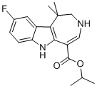Azepino[4,5-b]indole-5-carboxylic acid, 9-fluoro-1,2,3,6-tetrahydro-1,1-dimethyl-, 1-methylethyl ester CAS#: 847865-45-6