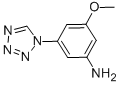 BENZENAMINE, 3-METHOXY-5-(1H-TETRAZOL-1-YL)- CAS#: 883291-48-3