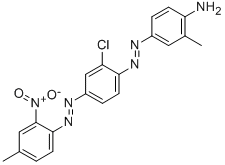 BENZENAMINE, 4-[[2-CHLORO-4-[(4-METHYL-2-NITROPHENYL)AZO]PHENYL]AZO]-2-METHYL- CAS#: 847685-85-2