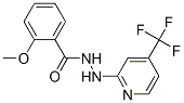 BENZOIC ACID, 2-METHOXY-, 2-[4-(TRIFLUOROMETHYL)-2-PYRIDINYL]HYDRAZIDE CAS#: 883010-02-4