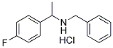 BENZYL-[1-(4-FLUORO-PHENYL)-ETHYL]-AMINE HYDROCHLORIDE CAS#: 820245-52-1