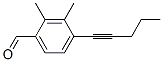 Benzaldehyde, 2,3-dimethyl-4-(1-pentynyl)- (9CI) CAS#: 820237-17-0