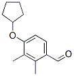 Benzaldehyde, 4-(cyclopentyloxy)-2,3-dimethyl- (9CI) CAS#: 820237-15-8