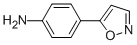Benzenamine, 4-(5-isoxazolyl)- (9CI) CAS#: 832740-73-5