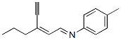 Benzenamine, N-[(2Z)-3-ethynyl-2-hexenylidene]-4-methyl- (9CI) CAS#: 819081-64-6
