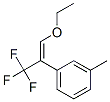 Benzene, 1-[(1E)-2-ethoxy-1-(trifluoromethyl)ethenyl]-3-methyl- (9CI) CAS#: 819866-06-3