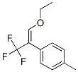 Benzene, 1-[(1E)-2-ethoxy-1-(trifluoromethyl)ethenyl]-4-methyl- (9CI) CAS#: 819866-04-1
