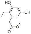 Benzeneacetic acid, 2-ethyl-3,5-dihydroxy-, methyl ester (9CI) CAS#: 819812-59-4