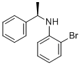 Benzenemethanamine, N-(2-bromophenyl)-a-methyl-, (aR)- CAS#: 873685-06-4