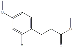 Benzenepropanoic acid, 2-fluoro-4-Methoxy-, Methyl ester CAS#: 874187-38-9