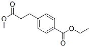 Benzenepropanoic acid, 4-(ethoxycarbonyl)-, methyl ester (9CI) CAS#: 858717-44-9