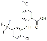 Benzoic  acid,  2-[[2-chloro-5-(trifluoromethyl)phenyl]amino]-5-methoxy- CAS#: 883044-26-6