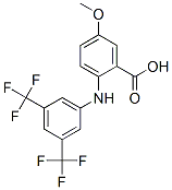 Benzoic  acid,  2-[[3,5-bis(trifluoromethyl)phenyl]amino]-5-methoxy- CAS#: 883058-16-0