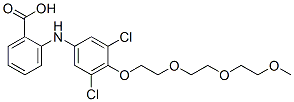Benzoic  acid,  2-[[3,5-dichloro-4-[2-[2-(2-methoxyethoxy)ethoxy]ethoxy]phenyl]amino]- CAS#: 851961-86-9