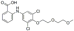 Benzoic  acid,  2-[[3,5-dichloro-4-[2-(2-methoxyethoxy)ethoxy]phenyl]amino]- CAS#: 851961-85-8