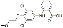 Benzoic  acid,  2-[[3,5-dichloro-4-(2-methoxyethoxy)phenyl]amino]- CAS#: 851961-84-7