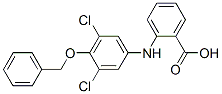 Benzoic  acid,  2-[[3,5-dichloro-4-(phenylmethoxy)phenyl]amino]- CAS#: 851961-82-5