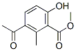 Benzoic acid, 3-acetyl-6-hydroxy-2-methyl-, methyl ester (9CI) CAS#: 819052-32-9