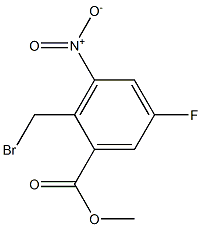 Benzoic acid,2-(broMoMethyl)-5-fluoro-3-nitro-, Methyl ester CAS#: 850462-65-6