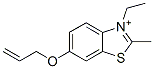 Benzothiazolium, 3-ethyl-2-methyl-6-(2-propenyloxy)- (9CI) CAS#: 854125-45-4