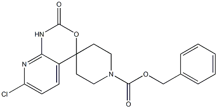 Benzyl 7'-chloro-2'-oxo-1',2'-dihydrospiro[piperidine-4,4'-pyrido[2,3-d][1,3]oxazine]-1-carboxylate CAS#: 883984-95-0