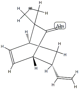 Bicyclo[2.2.2]oct-5-en-2-one, 7-ethenyl-3,3-dimethyl-, (1R,4R,7S)-rel- (9CI) CAS#: 845293-94-9