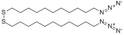 Bis(11-azidoundecyl)  disulfide CAS#: 881375-91-3