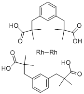 Bis[rhodium(a,a,a#,a#-tetramethyl-1,3-benzenedipropionic acid)], 96% CAS#: 819050-89-0
