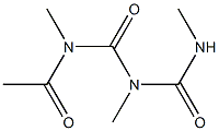 Biuret,  1-acetyl-1,3,5-trimethyl-  (2CI) CAS#: 861778-28-1